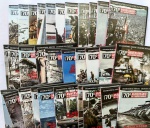 MILITARIA - 03RD - Coleção COMPLETA com os 30 DVDs lançados pela Editora Abril no &)o Aniversário da 2a Guerra Mundial. 30 títulos com documentários inéditos e legendados em português, coloridos digitalmente. Alguns dos DVDs permanecem lacrados de fábrica!