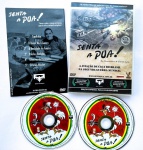 MILITARIA - 04RD - Raro DVD duplo e original SENTA A PÚA sobre a aviação de caça do Brasil na 2a Guerra Mundial. Disco 1 o documentário e disco 2 trazendo inúmeros EXTRAS. 
