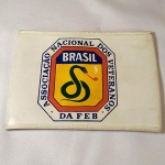 MILITARIA R40 - BRAÇADEIRA de VETERANO da Força Expedicionária Brasileira - FEB (Associação Nacional dos Veteranos da FEB)