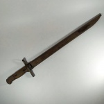 MILITARIA (06) - BAIONETA DO FUZIL ARISAKA - usado na 2ª Guerra Mundial. Arisaka é uma família de rifles de ação por ferrolho japoneses produzidos entre 1898 e 1945. Os dois principais modelos foram o 38 e o 99, para substituir os fuzis Murata, que davam apenas um tiro .
