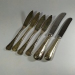MILITARIA (12) LOTE COM 06 (SEIS) FACAS (04 para Peixe e 02 comuns), todas com o timbre do Exército Brasileiro. Fabricadas pela Fracalanza.