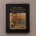 PELE SOCCER, fita de Atari de 1981, sem testes. Pelé.
