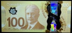 Cédula em Polimero - Canada - 100 Dollars - 2011 -  P110c - FE