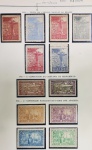 Brasil - parte de uma coleção de selos novos 1934-35 - escassos.