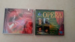 ÓPERA - Lote com dois packs de dois CDs cada um. "Night at the Opera" e " The world of Opera" com total de 4 cds, ainda lacrados.