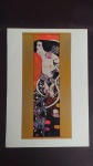 GUSTAV KLIMT - Múltiplo de pintura do grande pintor em papel de altíssima qualidade extraída da Livro 25 Masterworks de Gustav Klimt. Ideal para emoldurar. Medida total 35x25cm. Sem mnoldura.