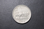 moeda da Itália, 50 centesimi de 1925 rara, R$ 35,00