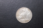 moeda de prata da Belgica, 50 cents de 1901 soberba R$ 60,00