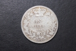 moeda de prata do Reino Unido, one shilling de 1883, rara R$ 75,00
