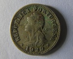 Moeda de Alpaca -S . Tome e Princpe 10 centavos 1929 -