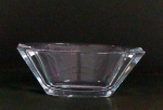 Vaso de cristal finamente lapidada 7x18cm