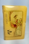 Antigo e raro missal do século 19 - Novissimo Livro de Missa Completeado de Orações e Exercicios Varios, Confissão, Communhão  e com Semana Santa - Winterberg - J. Steinbrene - Editor Cathol. - IMPRIMATUR - Editado por  - Joaquim - Arcebispo do Rio de Janeiro - Sua Santidade o Papa Leão XIII . Dignou-se nomear em se Breve de 29 de janeiro de 1889 - Cavalleiro da Ordem de S. Silvestre - Ao editor d"este relicario, premiando-o assim pelas suas publicações de bons livros e escriptos Catholicos -  Capa dura - 320 páginas com bordas em ouro - Não possui o fecho e perda no revestimento da lombada, porém as páginas estão bem fixadas e em bom estado de conservação, conforme fotos. Medida: 11,5 cm x 7,5 cm x 2,5 cm.