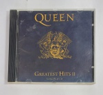 CD - Conservado e original COMPACT DISC - QUEEN - GREASTEST HITS II - CBS - Acompanha encarte. Medida: 14 cm x 12 cm x 1 cm.