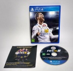 Vídeo Game Original - DVD-PS4 - FIFA 18 - Possui encarte - Disco conservado - Na embalagem original - não foi testado - Medida: 19 x 13 cm.