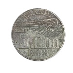5000 Réis 1936 - Prata - Santos Dumont - Soberba - REF: MN-920