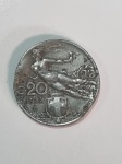 moeda  de  20 cents  italiano  1922