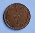 moeda de new  penny 1978