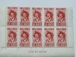 lote contendo 10 selos  comemorativos  III centenario de sorocaba
