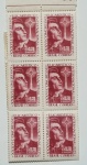 lote de selos contendo o congresso eucaristico XXXVI
