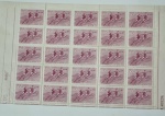 lote de selos jogos infantis  1955