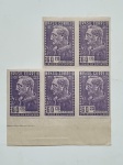 lote de selos comemorativos padre nobrega cidade de salvador 1953