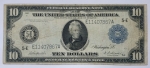 Cédula estrangeira, Estados Unidos, 10 dólares, 1914,