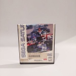 CD para Sega Saturn - F1 Challenge, em seu case original.