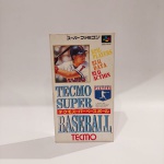 Cartucho de Super Famicom (Snes) - Tecmo Super Baseball (ver. Japonesa). Acompanha case.