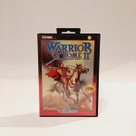 Cartucho de Sega Genesis - Warriors of Rome II, Acompanha case.