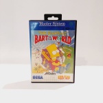 Cartucho de Master System - The Simpsons: Bart vs The World, Acompanha Case.