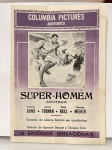 Flyer do primeiro filme do Super-Man nos cinemas Brasileiros.