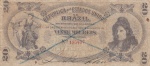 R 112B, 20 MIL REIS DE 1900 , SERIE UNICA