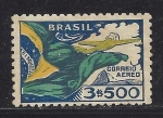 (42643) AÉREO BANDEIRA #34 DE 1931 FILIGRANA CORREINHO NOVO COM GOMA