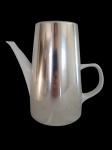 Melitta Alemanha - Bule Vintage em Porcelana Branca Chá/Café com capa térmica. Med.: 18,5 cm de altura
