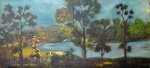 Francisco Rebolo, Cena Rural - Óleo sobre tela - Med. 65 x 145 - A.C.I.D e verso