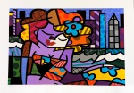 ROMERO BRITTO - Serigrafias, Medidas 50x70cm A.I.C.D - Sem moldura - GRAVURA ORIGINAL ASSINADA