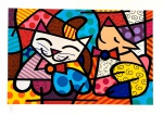 ROMERO BRITTO - Serigrafias, Medidas 50x70cm A.I.C.D - Sem moldura - GRAVURA ORIGINAL ASSINADA