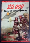 ÁLBUM DE FIGURINHAS - 20.000 LÉGUAS  SUBMARINAS - INCOMPLETO (FALTA 1)