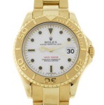 Relógio Rolex Oyster Perpetual Date Yatch Master - Ref 68628 - Caixa em Ouro Amarelo 18K 750 - Pulse