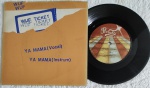 Wuf Ticket  Ya Mama 7" Brasil 1983 PROMO Disco Funk Capa Unica Muito bom Estado. 7" Promo Prelude records. 80's. Capa em bom estado com amassos.  Disco em muito  bom estado.