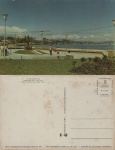Cartão Postal Florianópolis, SC -  Avenida Beira Mar - Baía Norte, Editora Paranacart ref. K-1422, sem uso