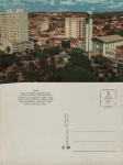 Cartão Postal Bauru, SP - Praça Rui Barbosa: as imponência Santa da Matriz do Espírito Santo, Editora Paranacart ref. 3, sem uso