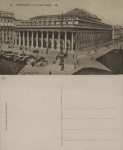 Cartão Postal Bordeaux, França - Le Grand Theatre, ref.69, sem uso