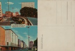 Cartão Postal Dusseldorf, Alemanha - Authohachstrabe, Deustche Oper em Rheim, ref, 3, sem uso