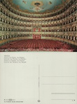 Cartão Postal  Veneza, Italia -Interno of Theatre "La Fenice", ref. 30, sem uso