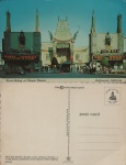 Cartão Postal Hollywood, CA, USA - Movie-Making at Chinese Theatre, ref.B5882, sem uso