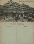Cartão Postal Paris, França - Le Theatre Francais, ref. 4218, sem uso
