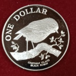 NOVA ZELANDIA - 1 DOLLAR 1984 - PROOF - 27,6GR/39MM - (PRATA 925)42807