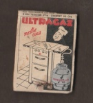 Colecionismo: Caixinha de Fósforo com propaganda do ULTRAGAZ. MBC