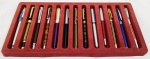 Colecionismo - Coleção 13 canetas bico de pena (VINTAGE - NOVAS) (OBS. Não nos responsabilizamos pel
